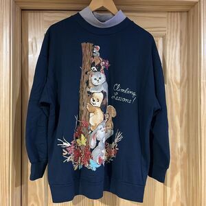 Vintage Granny Cat Sweatshirt Size 2X? READ